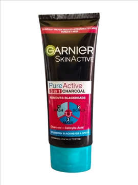 Picture of Garnier Pure Active 3in1 Anti Blackheads 100ml